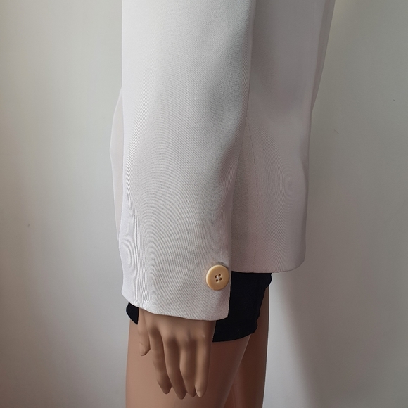 Country Road blazer cream white Sze 6 double button office work classic collar - Picture 6 of 9